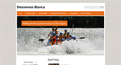 Desktop Screenshot of descensosblanca.com